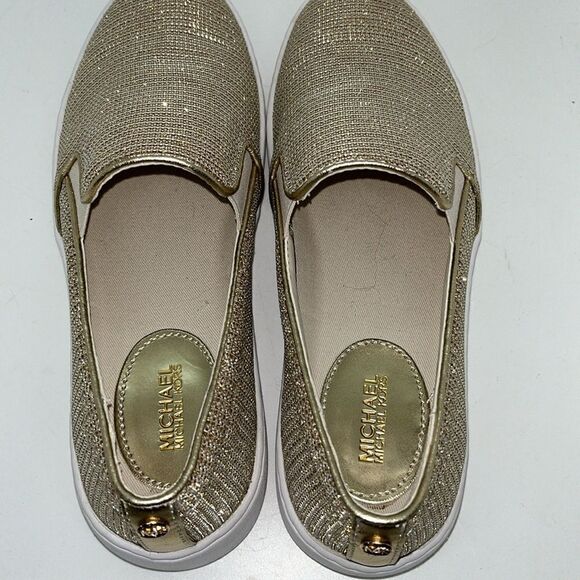 MICHAEL MICHAEL KORS KEATON GLITTER CHAIN MESH WOMENS SNEAKERS FTL-08-058 - Picture 9 of 9